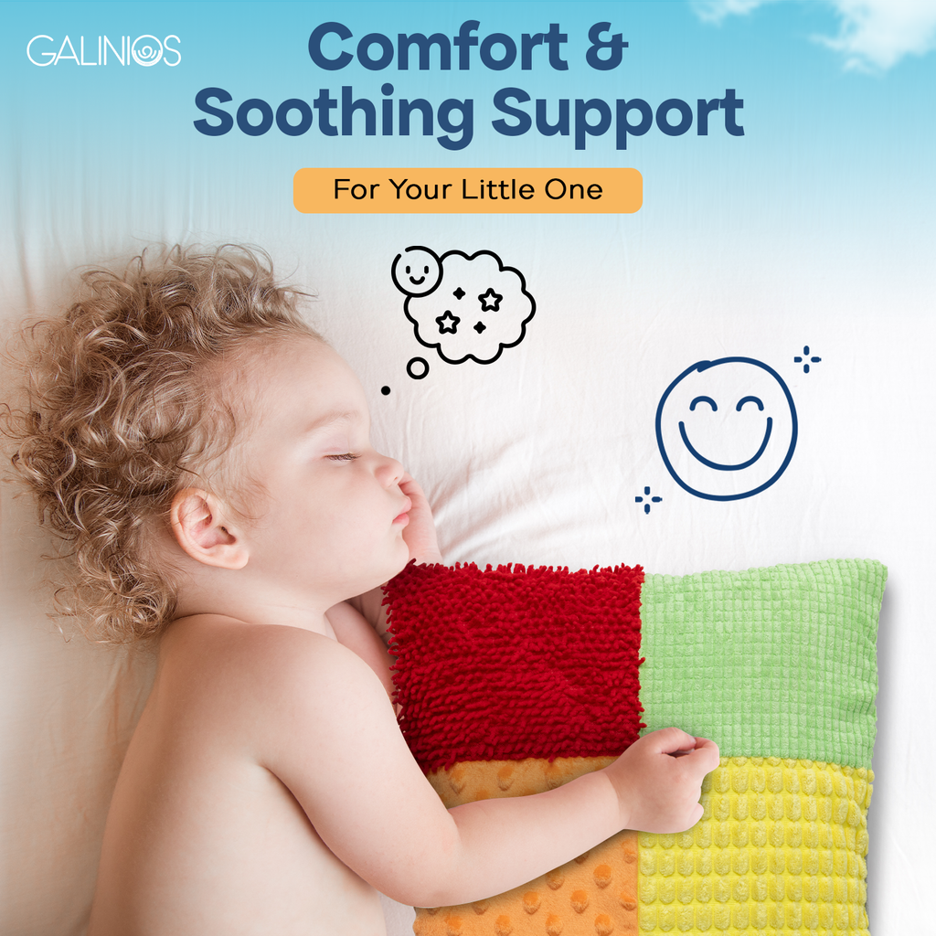 Calm & Comfort Sensory Pillow side view – compact and portable design for kids and adults